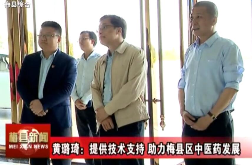 “院士專家”訪談系列報(bào)道之二 黃璐琦：提供技術(shù)支持 助力梅縣區(qū)中醫(yī)藥發(fā)展